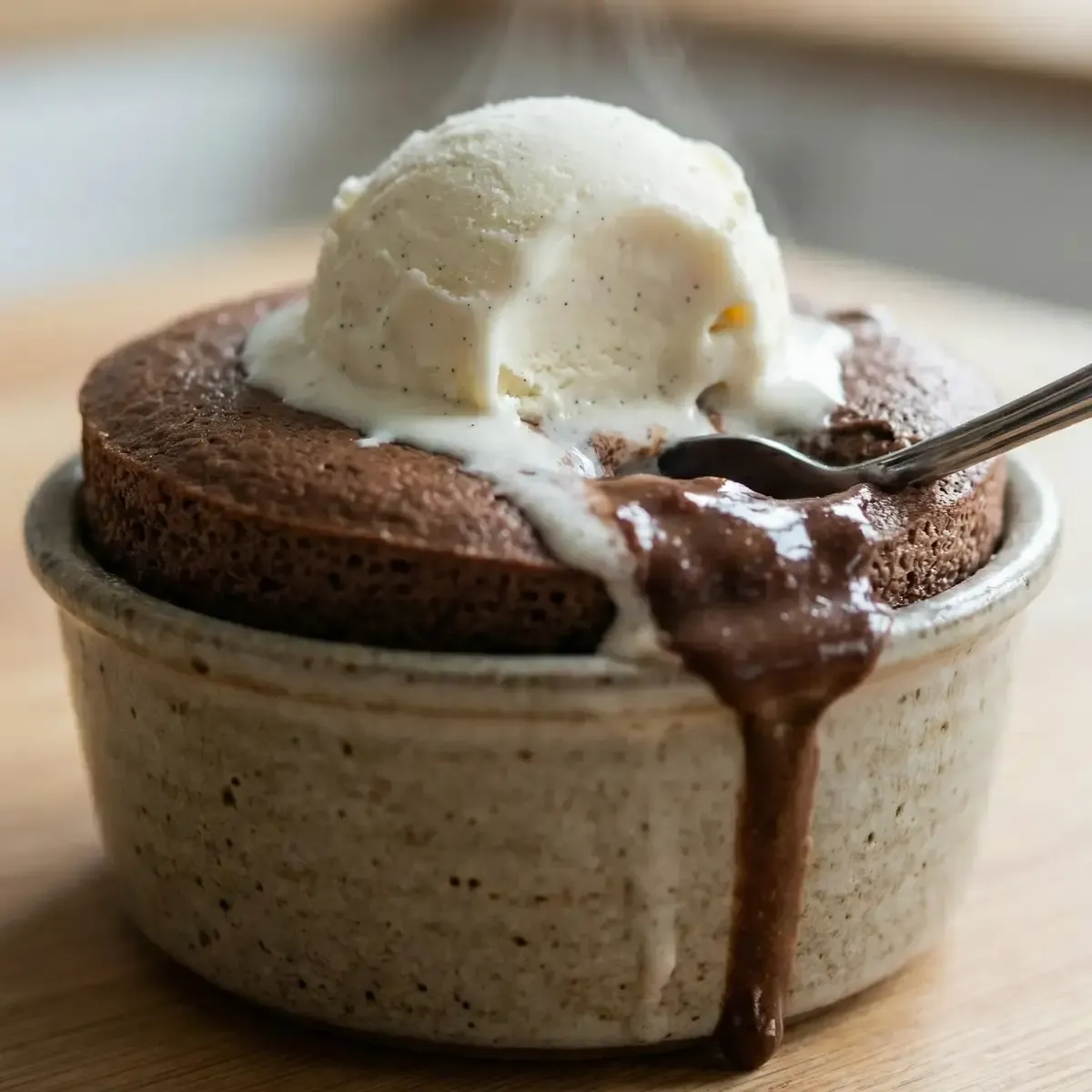 Sıcak Çikolatalı Sufle